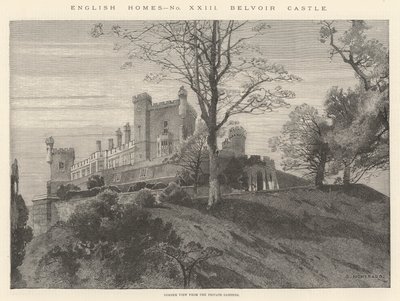 Castello di Belvoir da Charles Auguste Loye